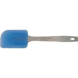 LE GOURMET CHEF Spatula Stainless Steel Blue Silicone 18/0 Cake Icing Spreader